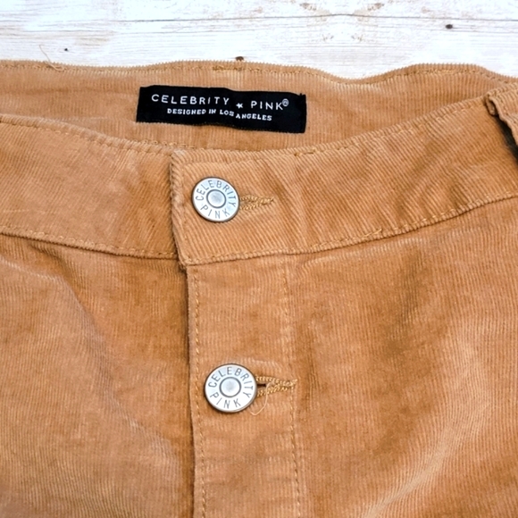 Celebrity Pink Corduroy Mini Skirt | Corduroy Skirt | Mini Skirt | Y2K Style - Picture 6 of 11